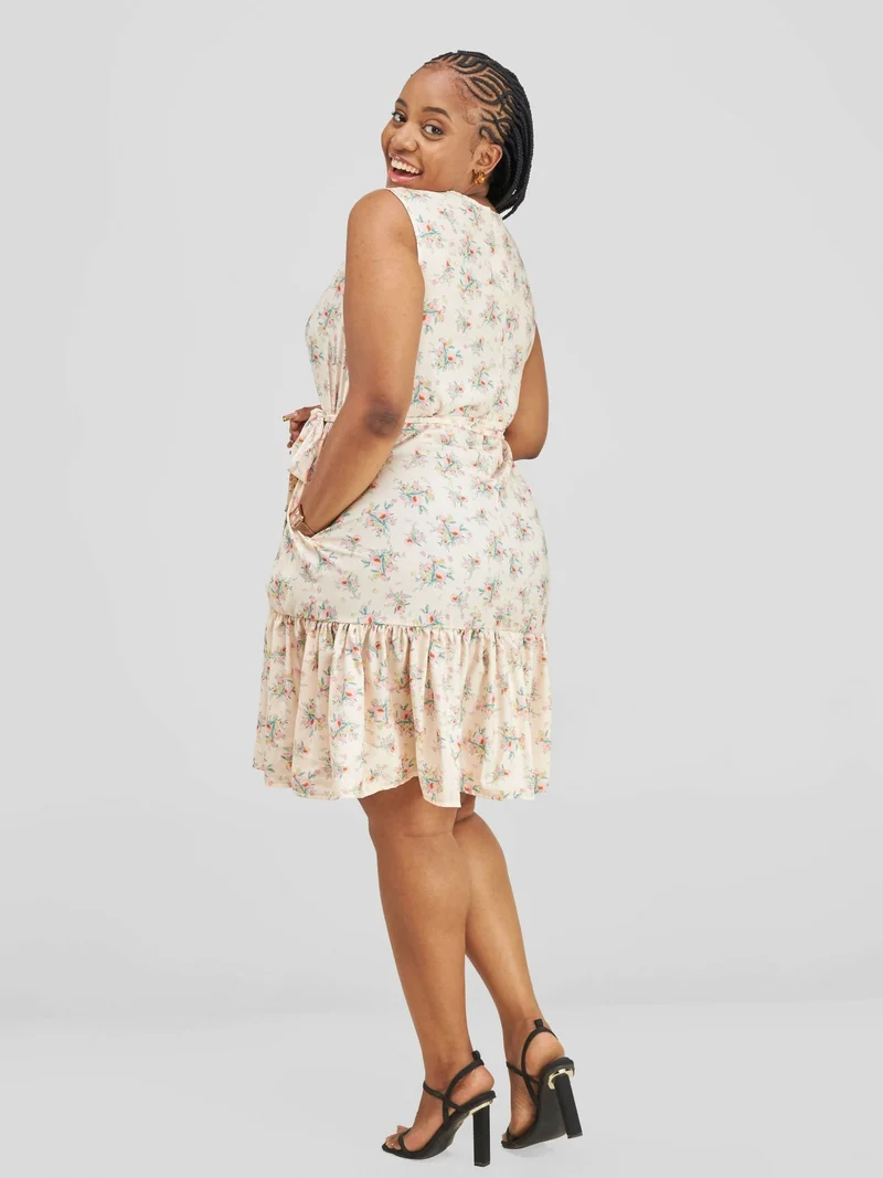 Lizola Bolanile Shift Dress - Cream
