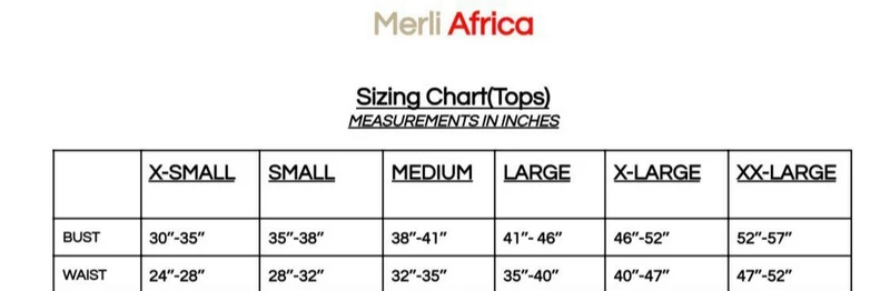 Merli Africa Lilly Top - Orange