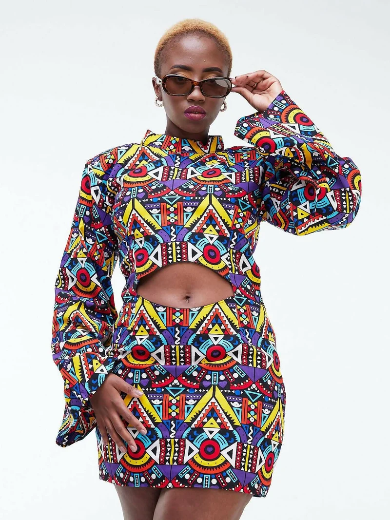 Da'joy Fashions Halle Dress - Multicolour