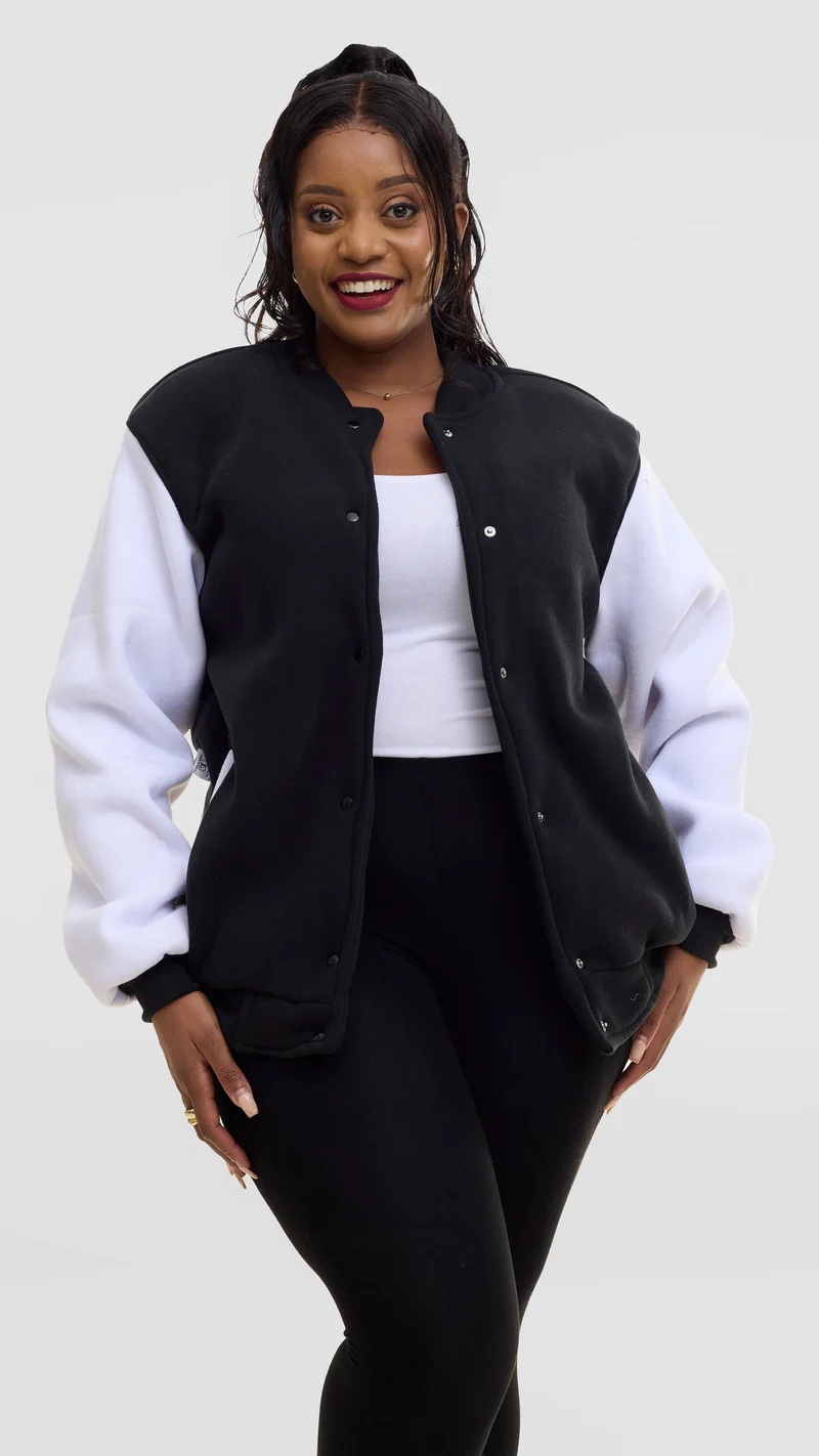 TimyT Urban Wear The Elite Jacket-Black & White