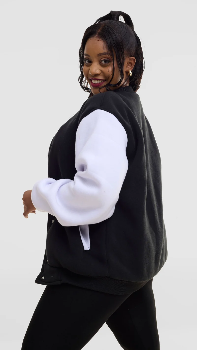 TimyT Urban Wear The Elite Jacket-Black & White