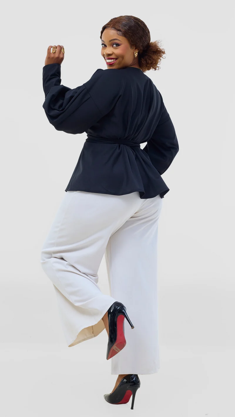 Silk House Collection Maya Top - Black