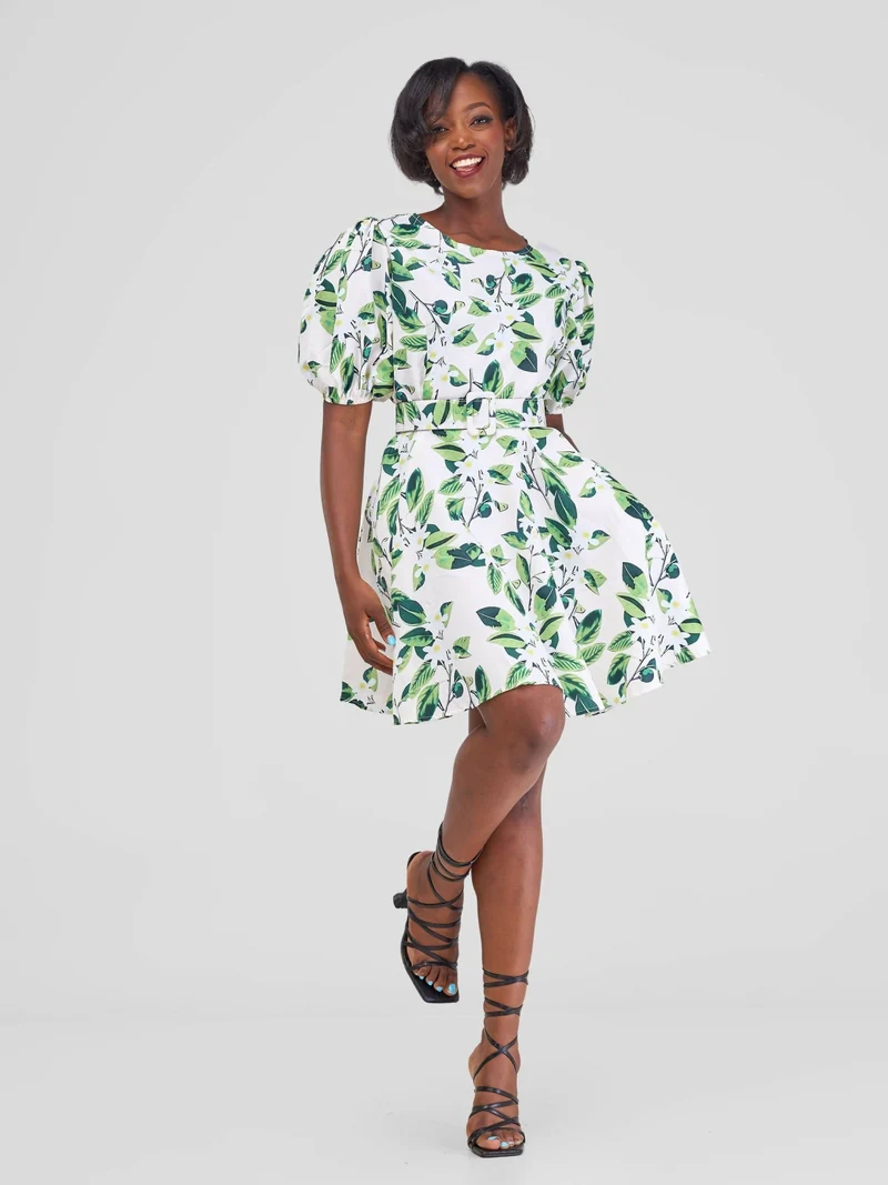 Stylish Sisters Mini Dresses - Green