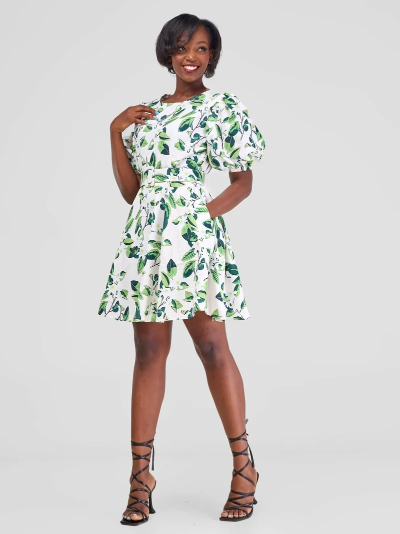 Stylish Sisters Mini Dresses - Green