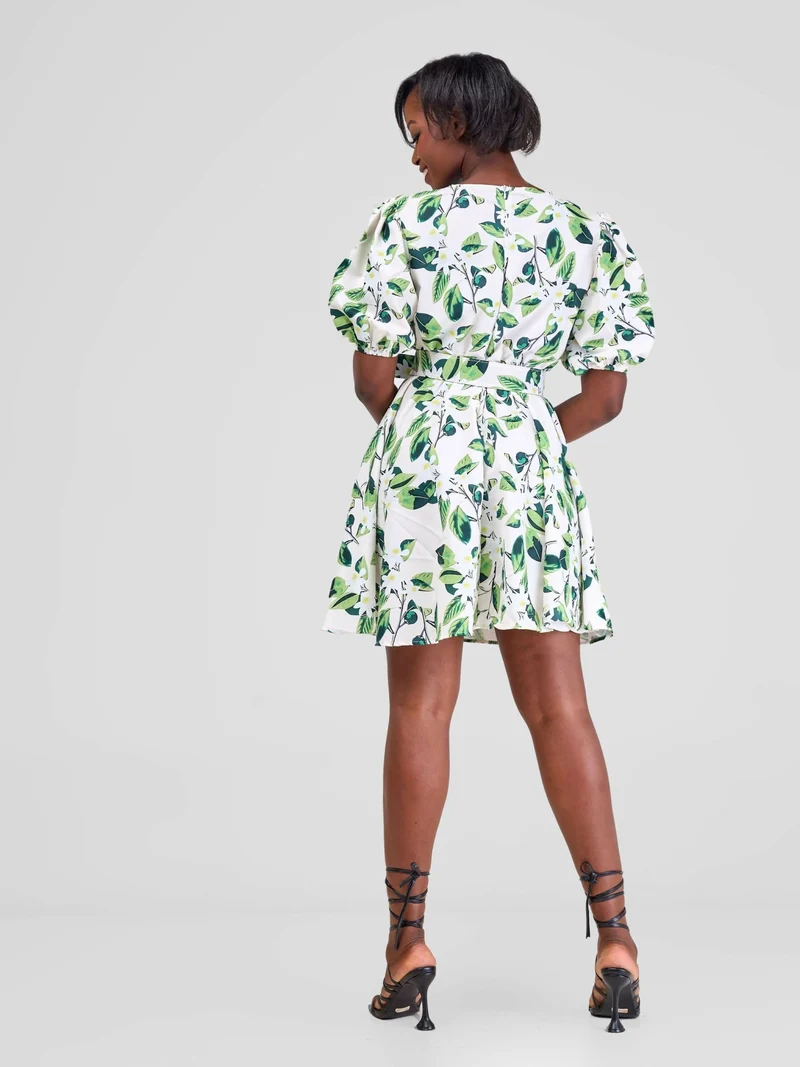 Stylish Sisters Mini Dresses - Green