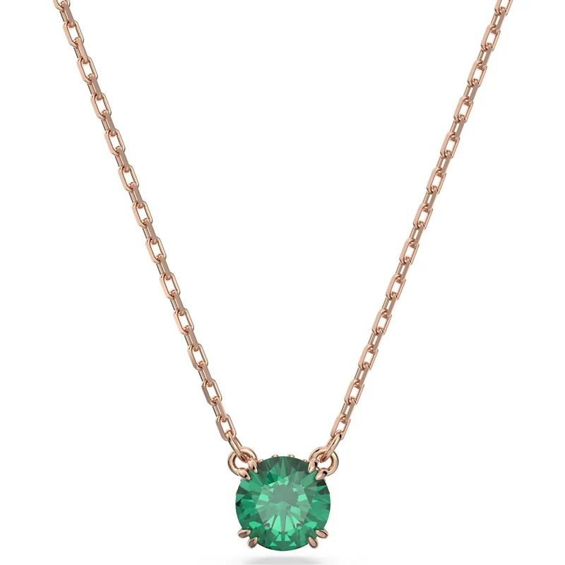 Swarovski Halskette Unisex Constella Grün/Roségold 5639753