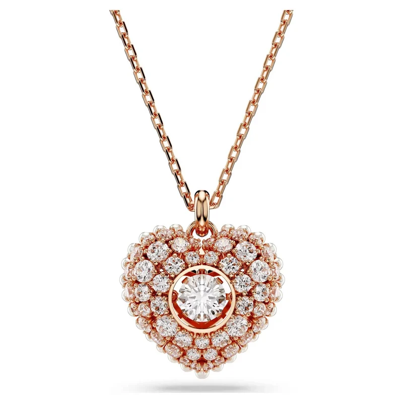 SWAROVSKI Halskette Damen IDYLLIA Heart Weiß/Roségold 5680402