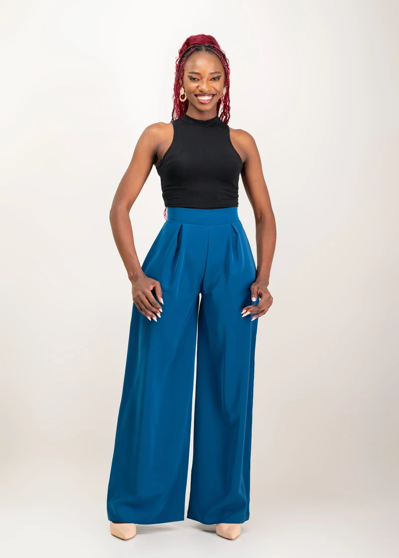 Da'Joy Fashions Nova Pants - Sapphire Blue