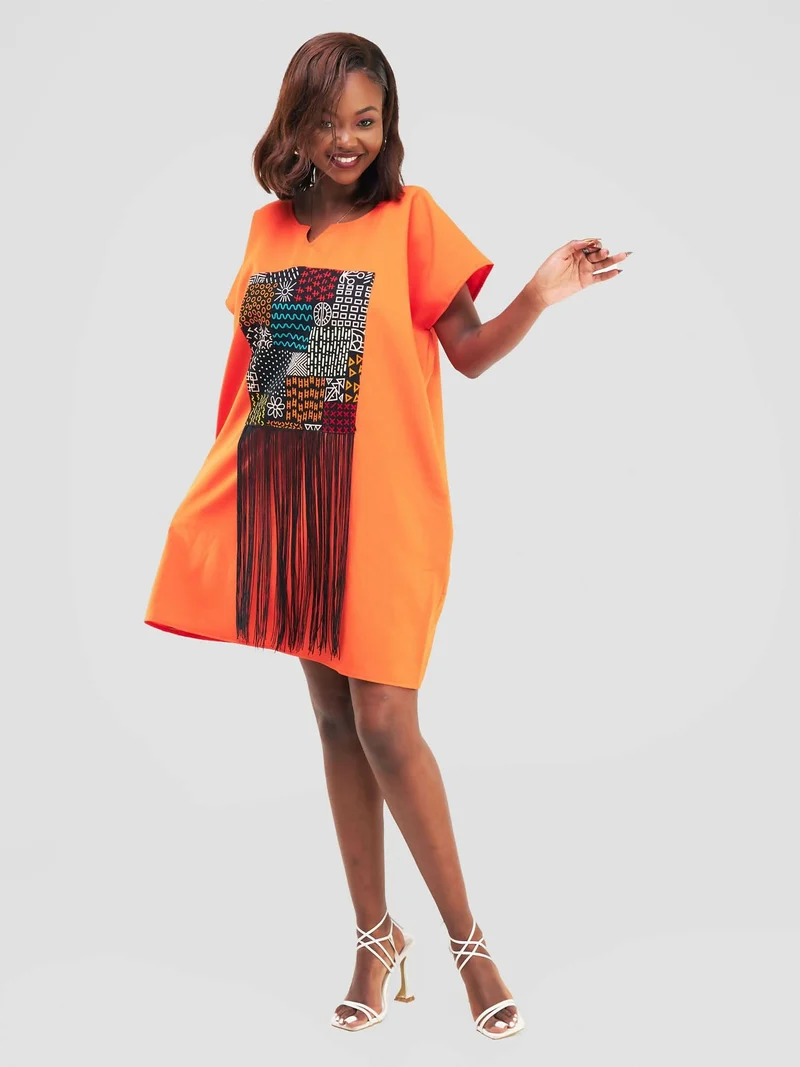 Kadin Dress - Orange