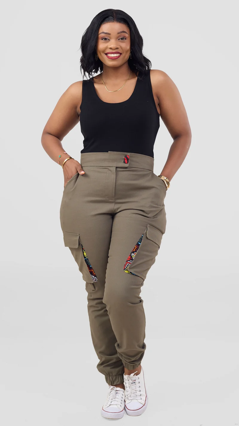 Home of Calor Slim Pant - Green