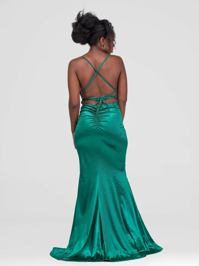 Stylish Sisters Bodycon Dress - Green