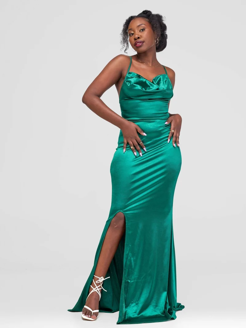 Stylish Sisters Bodycon Dress - Green
