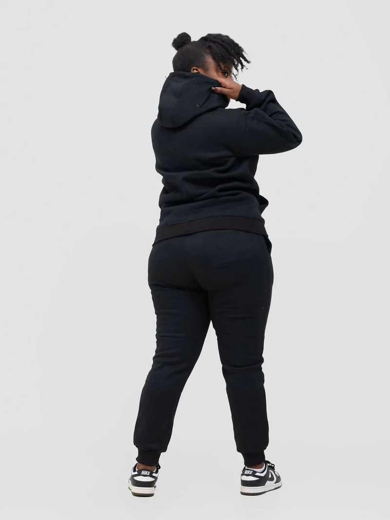 Warm Heavy Tracksuit - Black