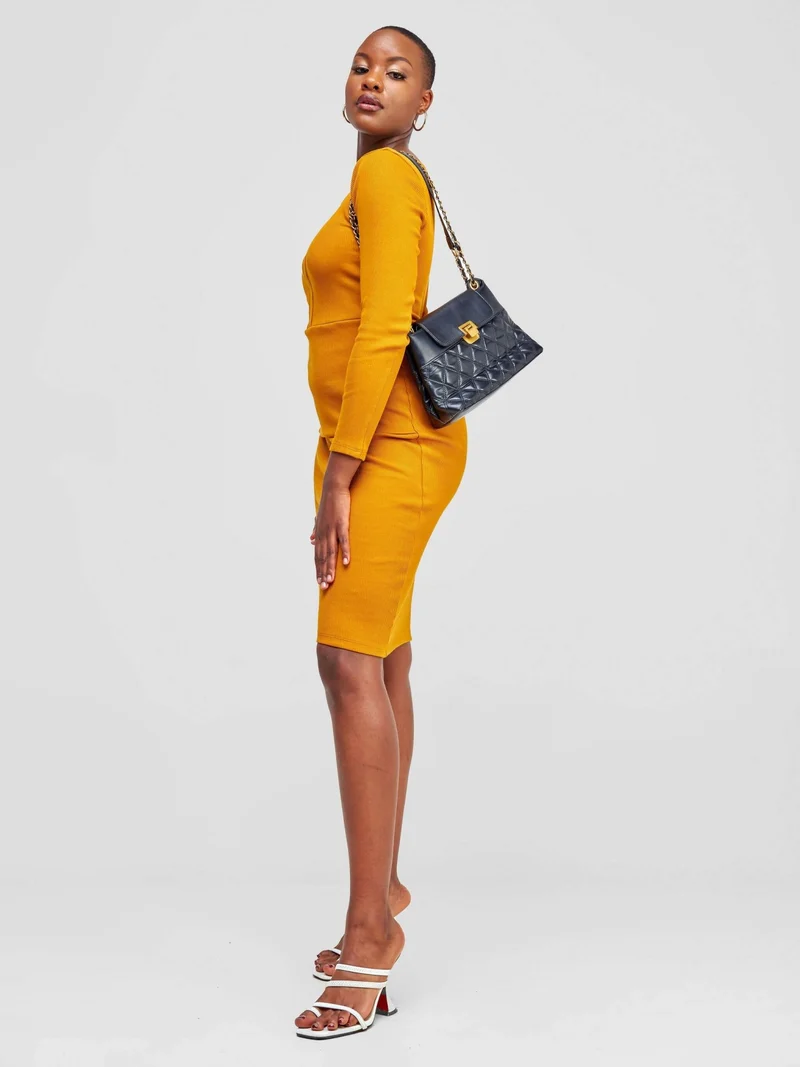 TimyT Urban Wear Official Dress - Mustard