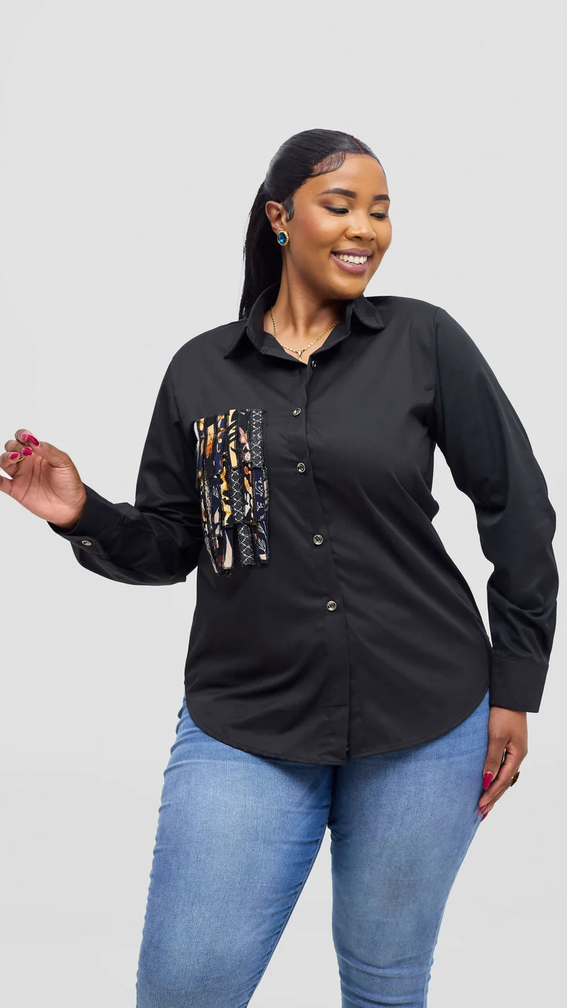 Lizola Linda Top - Black