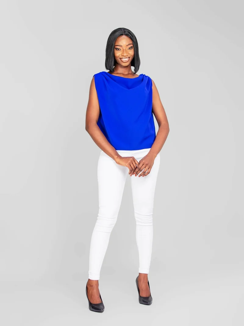 Da'Joy Fashions Oneonta Top - Royal Blue
