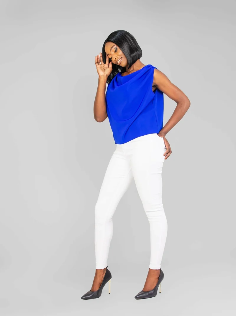 Da'Joy Fashions Oneonta Top - Royal Blue