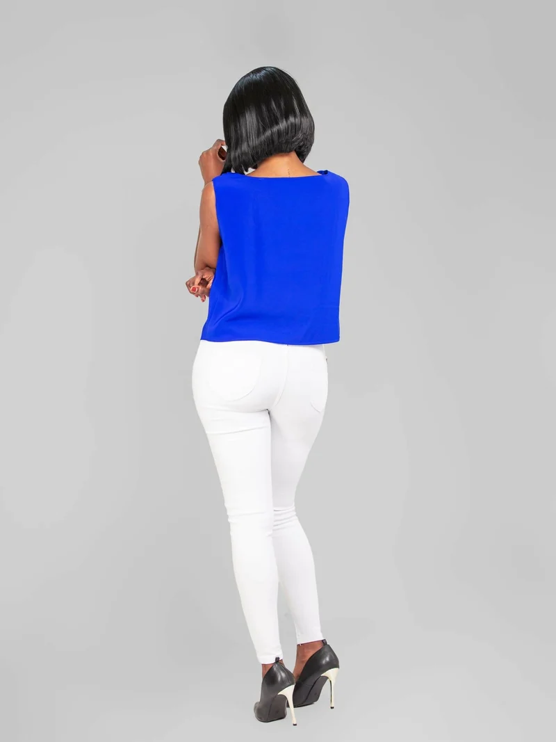 Da'Joy Fashions Oneonta Top - Royal Blue