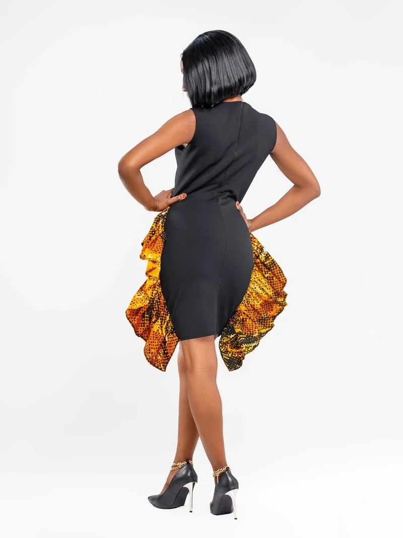 Da'Joy Fashions Ke Dolomara Dress - Black