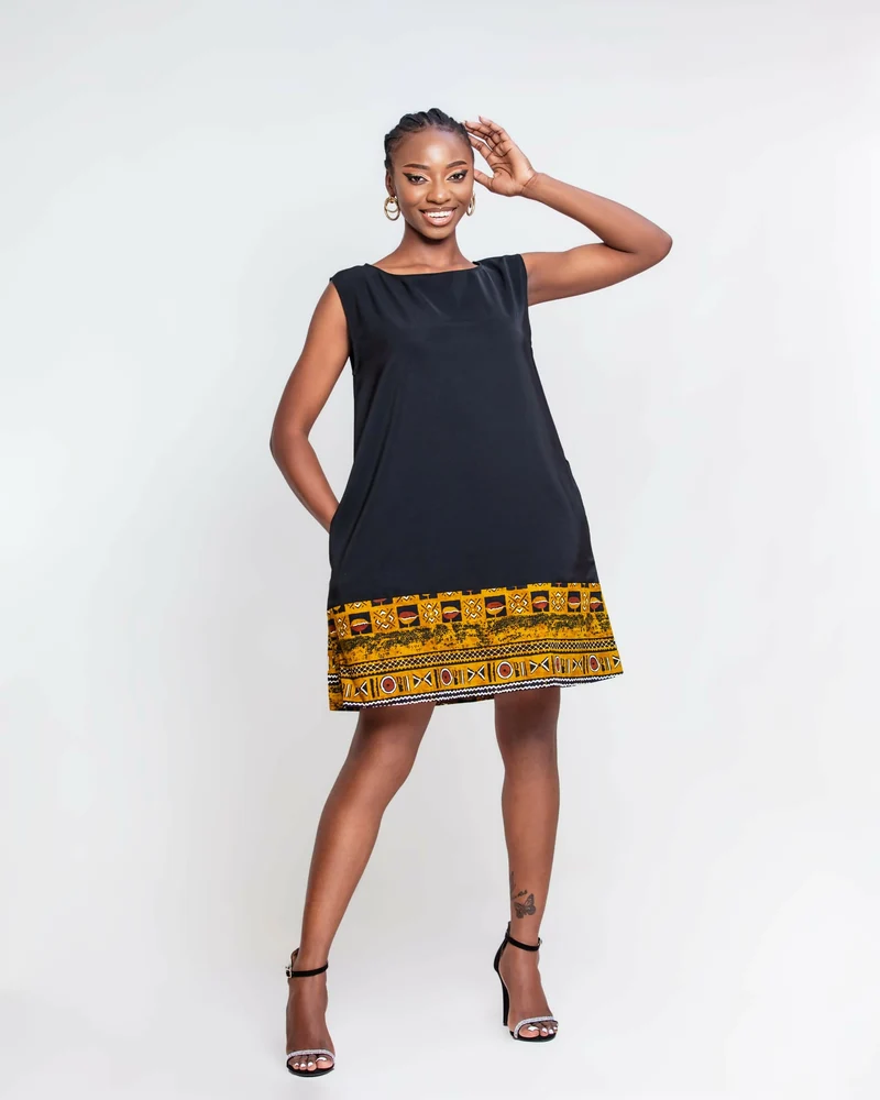 Da'Joy Fashions Echo Dress - Black