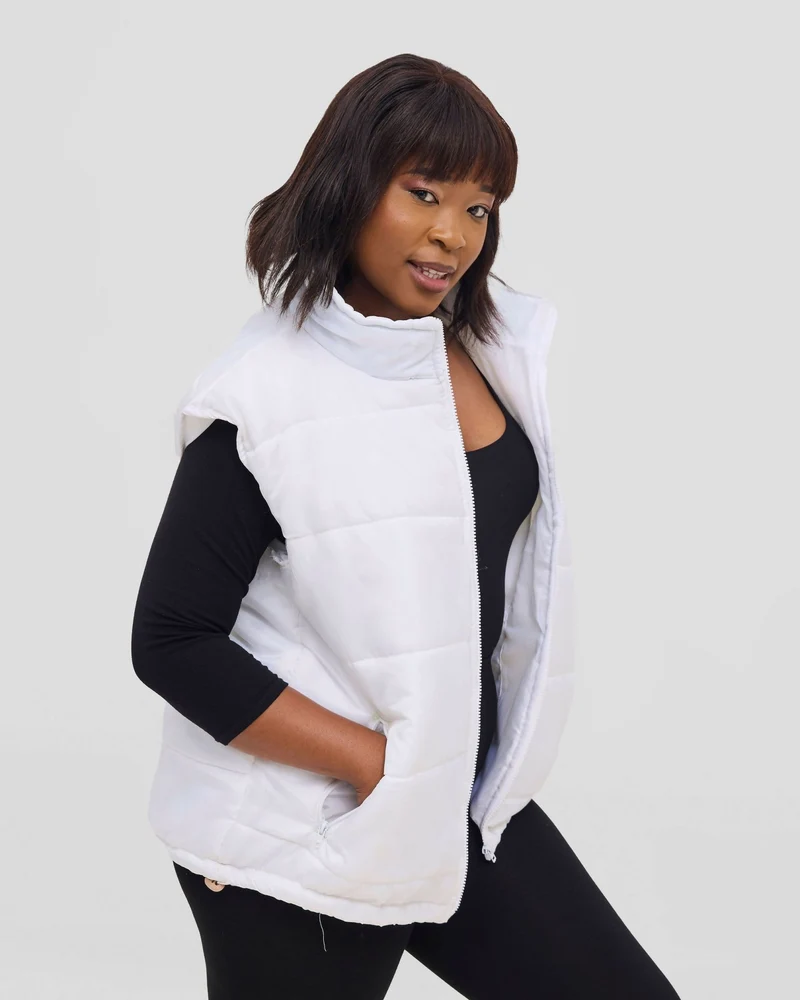 TimyT Urban Wear Elite Puff Jacket - White