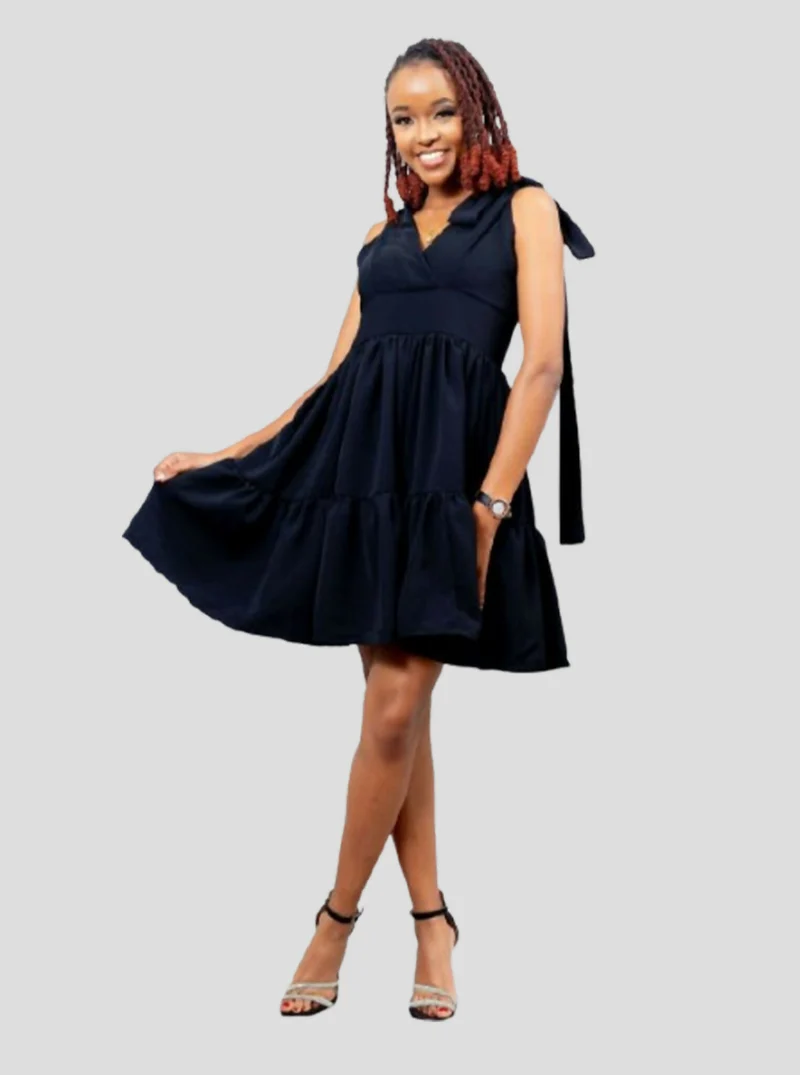 Afriwia Enterprise Nyota Dress - Black