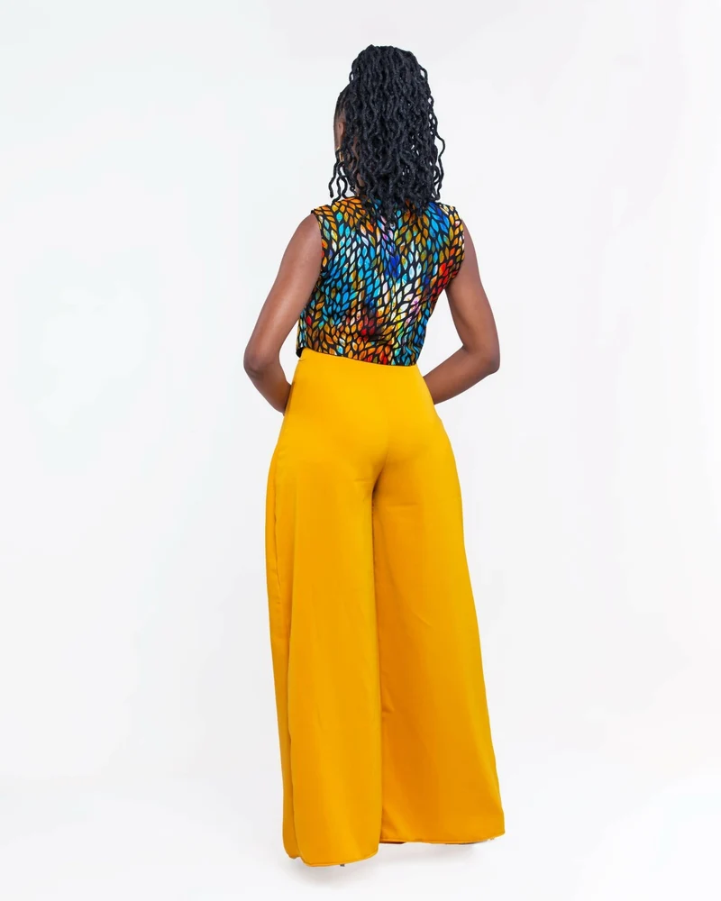 Da'Joy Fashions Aura Pant Set - Mustard