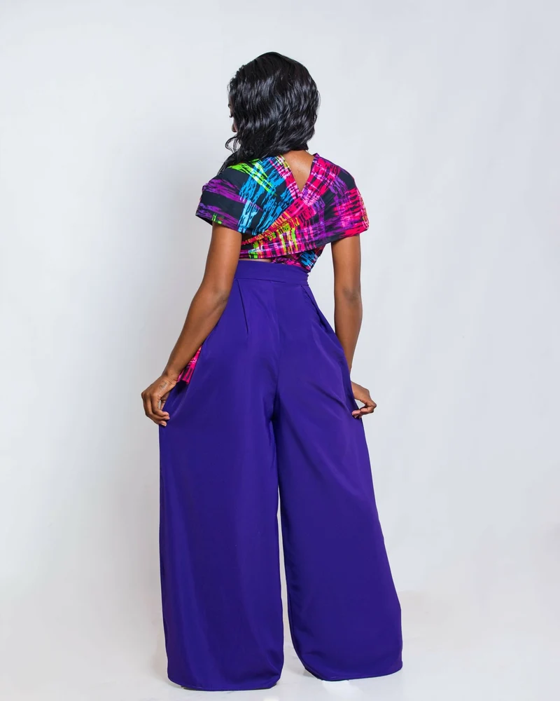 Da'Joy Fashions Raisin Pant Set - Purple