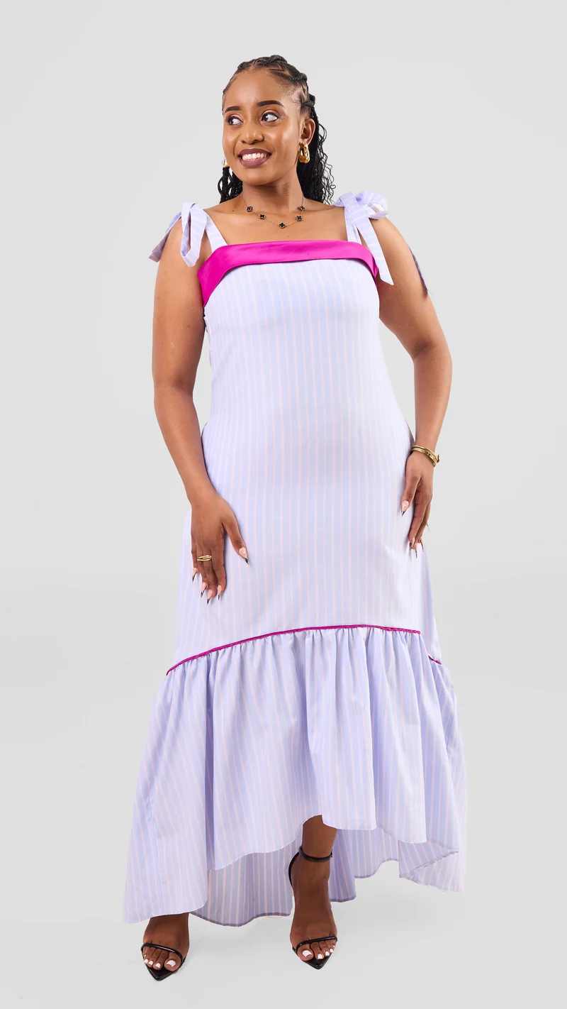 Marumara Creations Lorato Maxi Dress - Blue