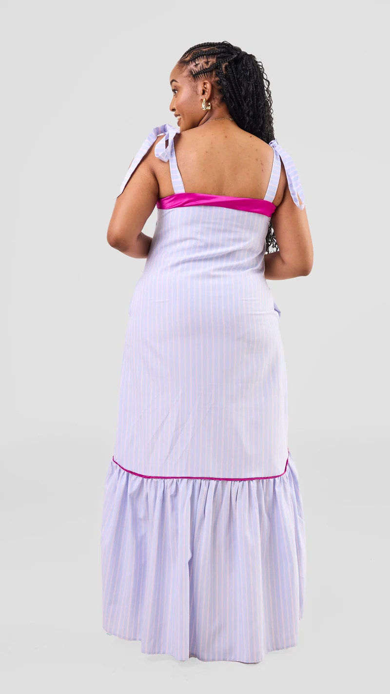 Marumara Creations Lorato Maxi Dress - Blue