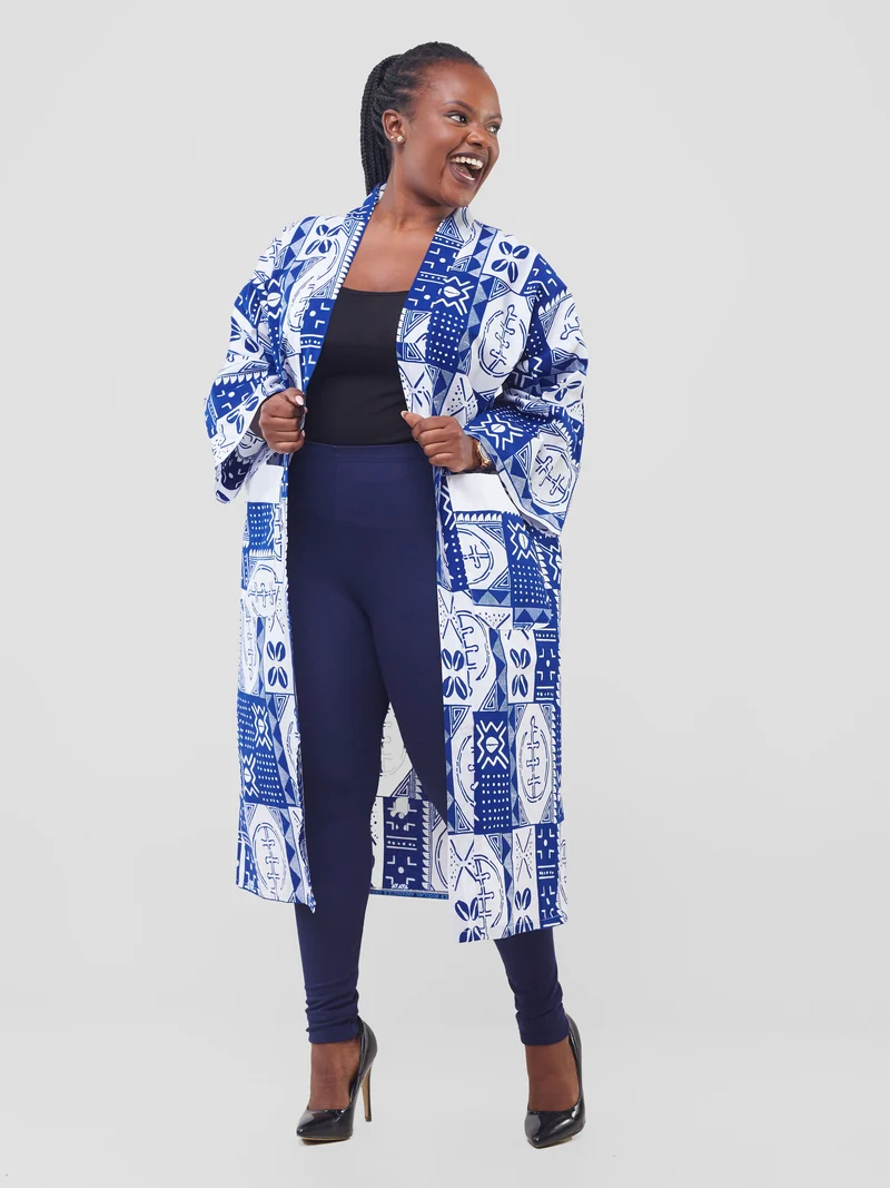 Izulu Juni Kimono1 - Blue