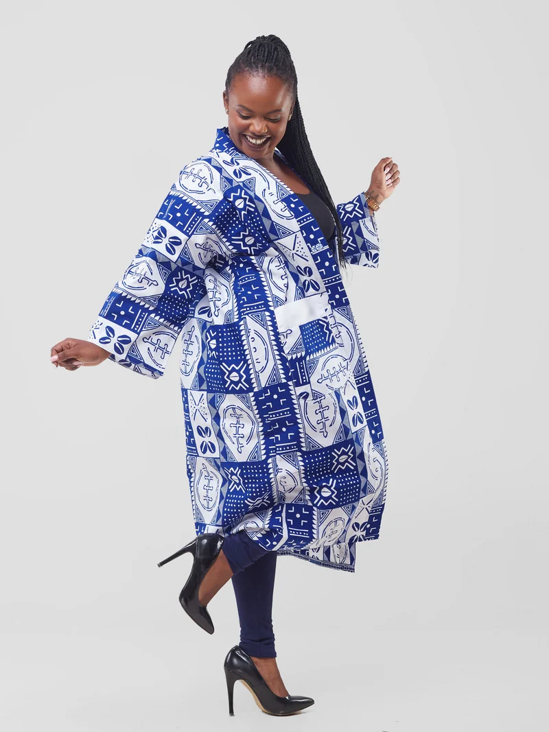 Izulu Juni Kimono1 - Blue
