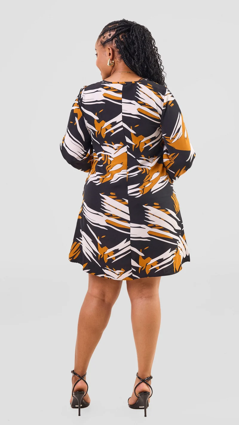 Phyls Collections Alka Tent Dress - Black