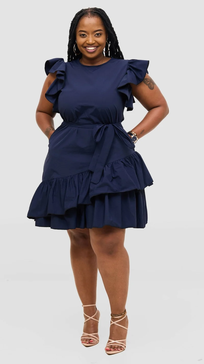 Magali Designs Lulu Dress - Navy Blue