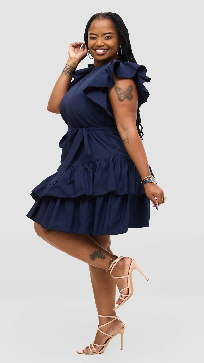 Magali Designs Lulu Dress - Navy Blue