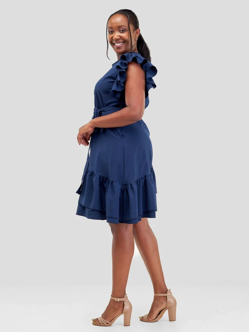 Magali Designs Lulu Dress - Navy Blue