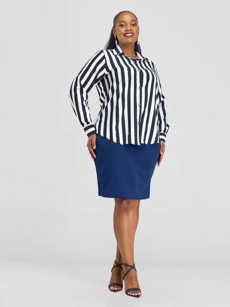 Lizola Dasana Skirt - Navy Blue