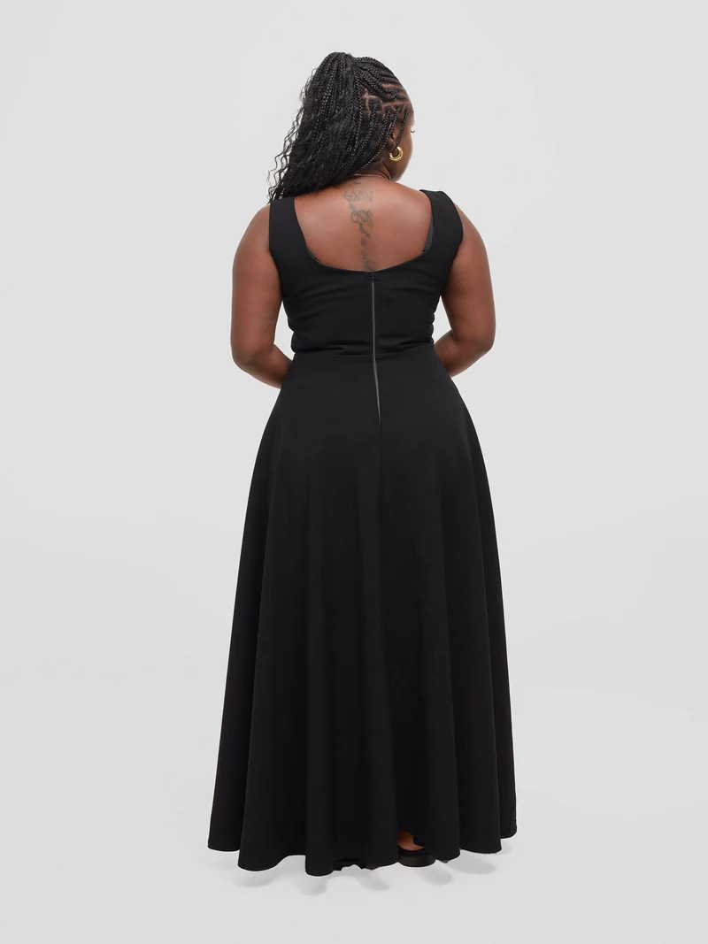 Izulu Selina Dress - Black