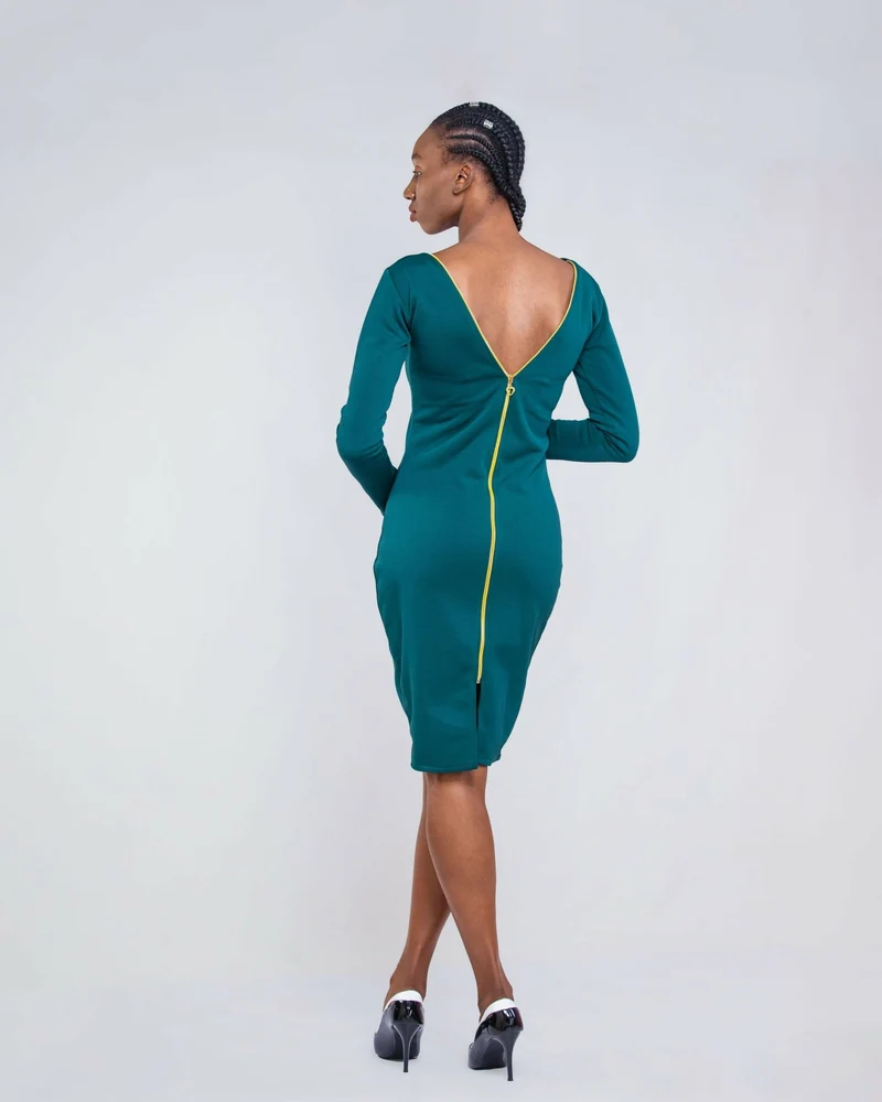 Da'Joy Fashions Tucana Dress - Green