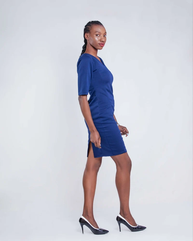 Da'Joy Fashions Altair Dress - Navy Blue
