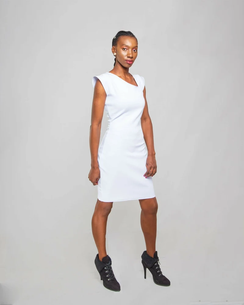 Da'Joy Fashions Chandeline Dress - White