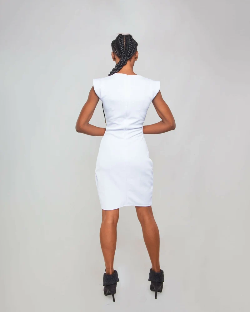 Da'Joy Fashions Chandeline Dress - White