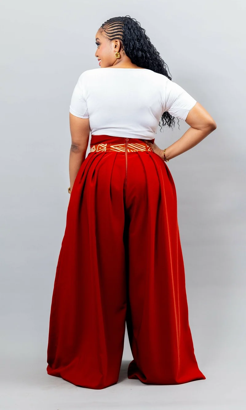 African Yuva Nuri Top - White