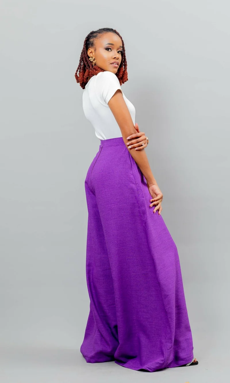 Afriwia Topazi Pant - Purple