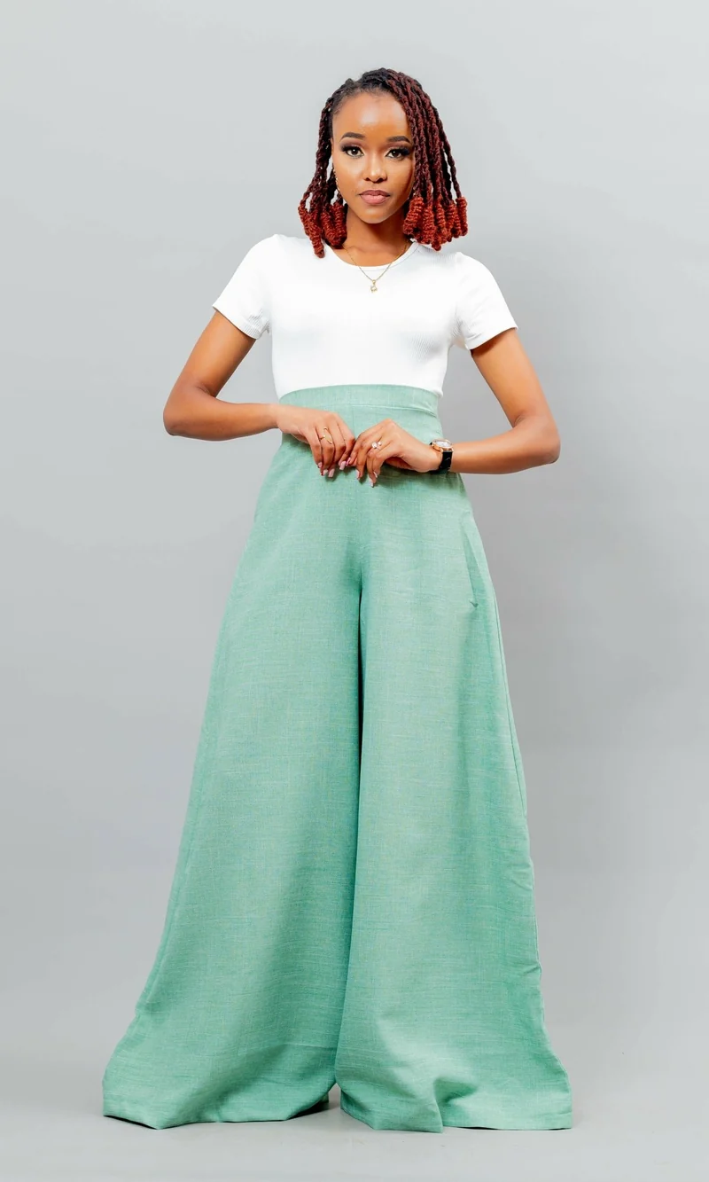 Afriwia Topazi Pant - Green
