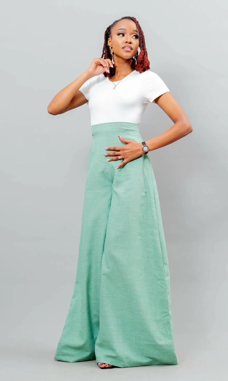 Afriwia Topazi Pant - Green