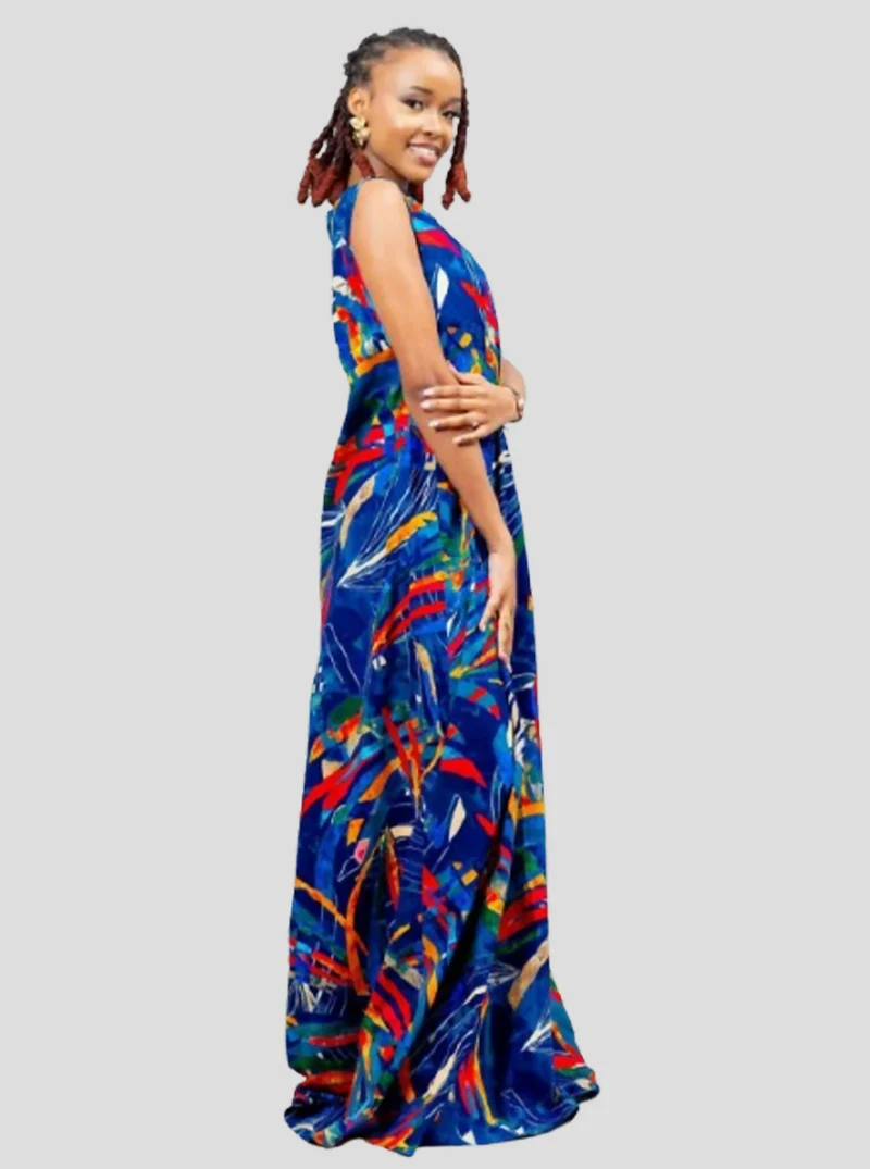 Afriwia Hazel Ankara Dress - Ankara