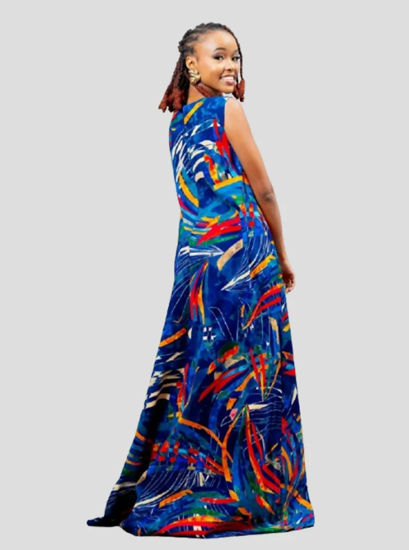 Afriwia Hazel Ankara Dress - Ankara