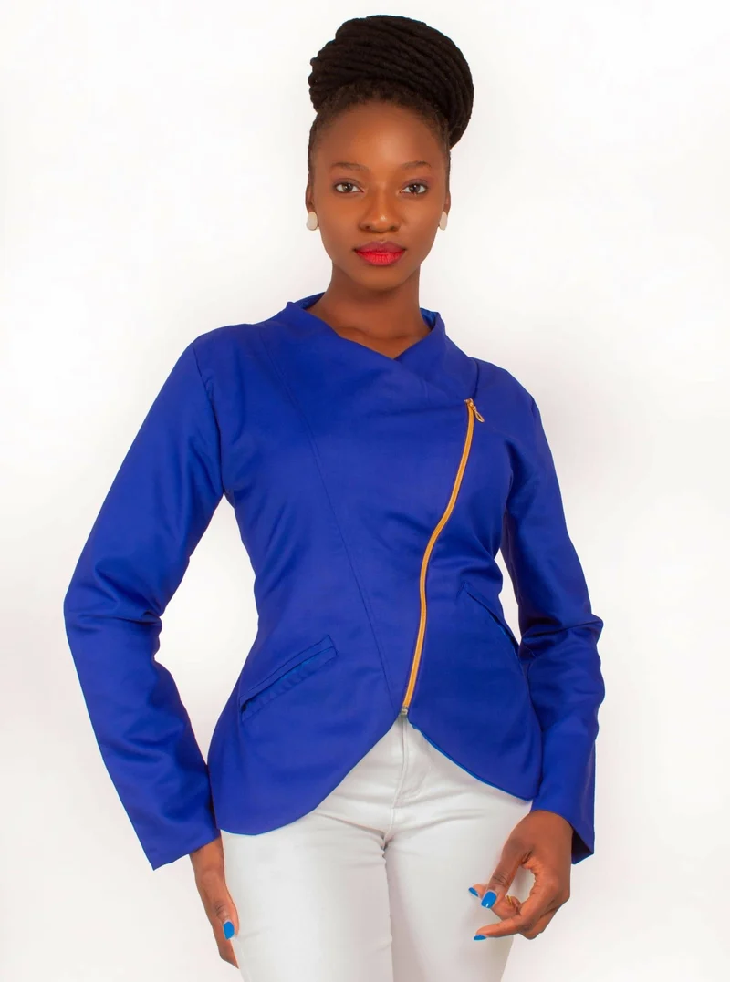 Da'joy Fashions Anubis Coat - Blue