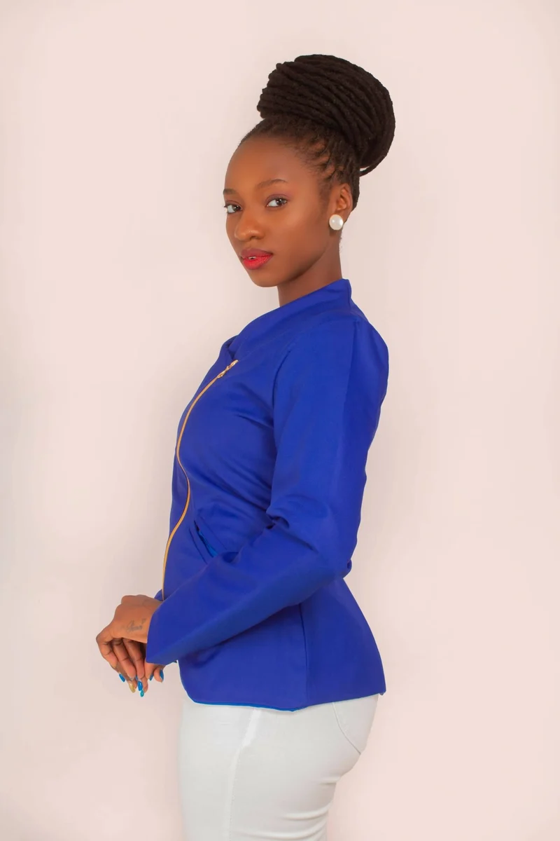 Da'joy Fashions Anubis Coat - Blue
